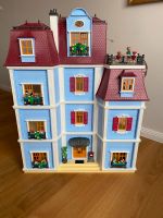 Playmobil, blaues Puppen Wohnhaus mit Erweiterung Schleswig-Holstein - Kappeln Vorschau