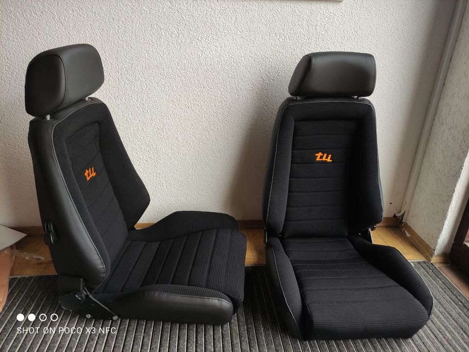 2 Recaro Idealsitz N Manta Ascona Kadett Capri Käfer E21 E24 2002 in Göppingen