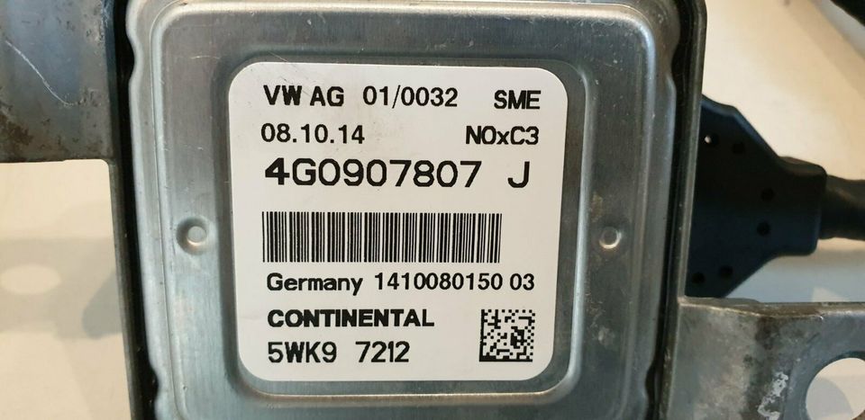 Audi A1 A3 A4 A5 A6 A7 NOX Sensor Steuergerät Abgas 4G0907807J in Essen