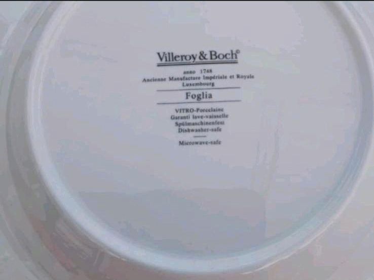 Villeroy & Boch Foglia große Servierplatte ca37,5 x 25,5 cm in Perl