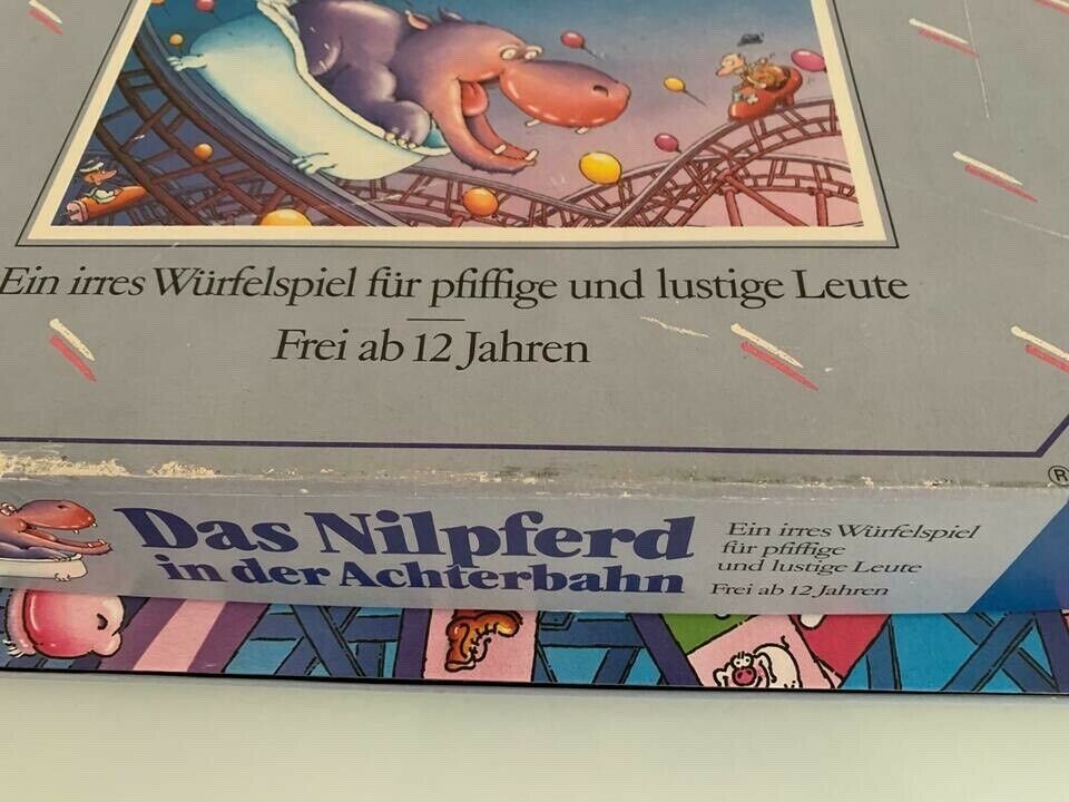 ❤️ „Das Nilpferd in der Achterbahn“ Gesellschafts-Spiel in Hamburg