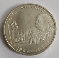 10 DM Silbermünze 0,625 Silber 1992 Kollwitz Münze Bayern - Trogen Vorschau