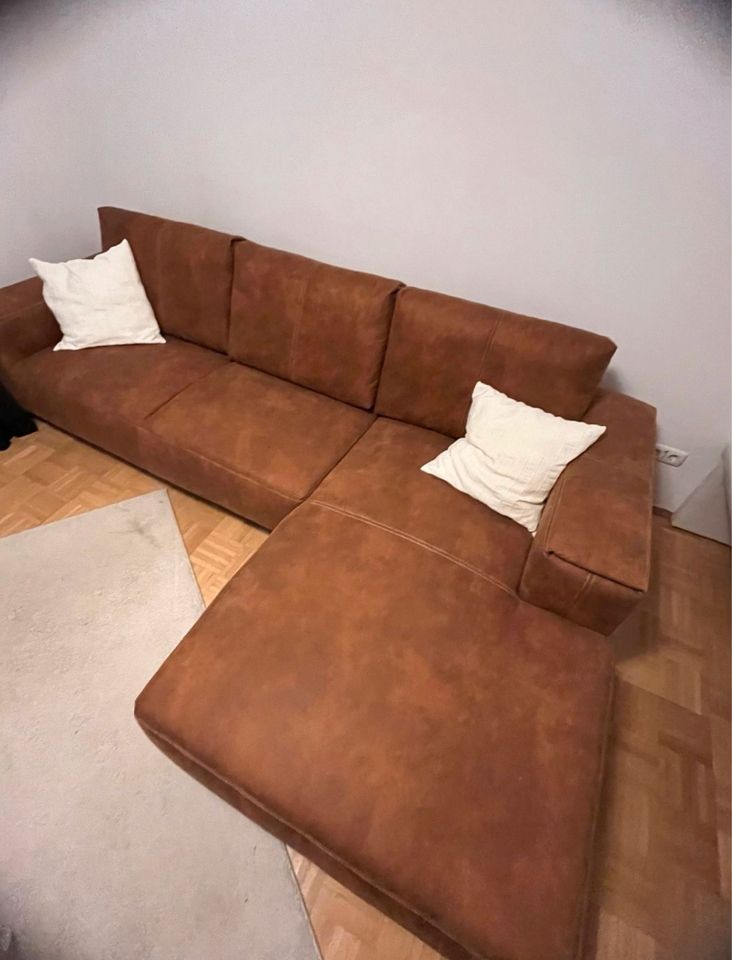 Braune Couch in Erding