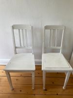 2x Stuhl Holz vintage Jugendstil shabby weiß Eimsbüttel - Hamburg Eimsbüttel (Stadtteil) Vorschau