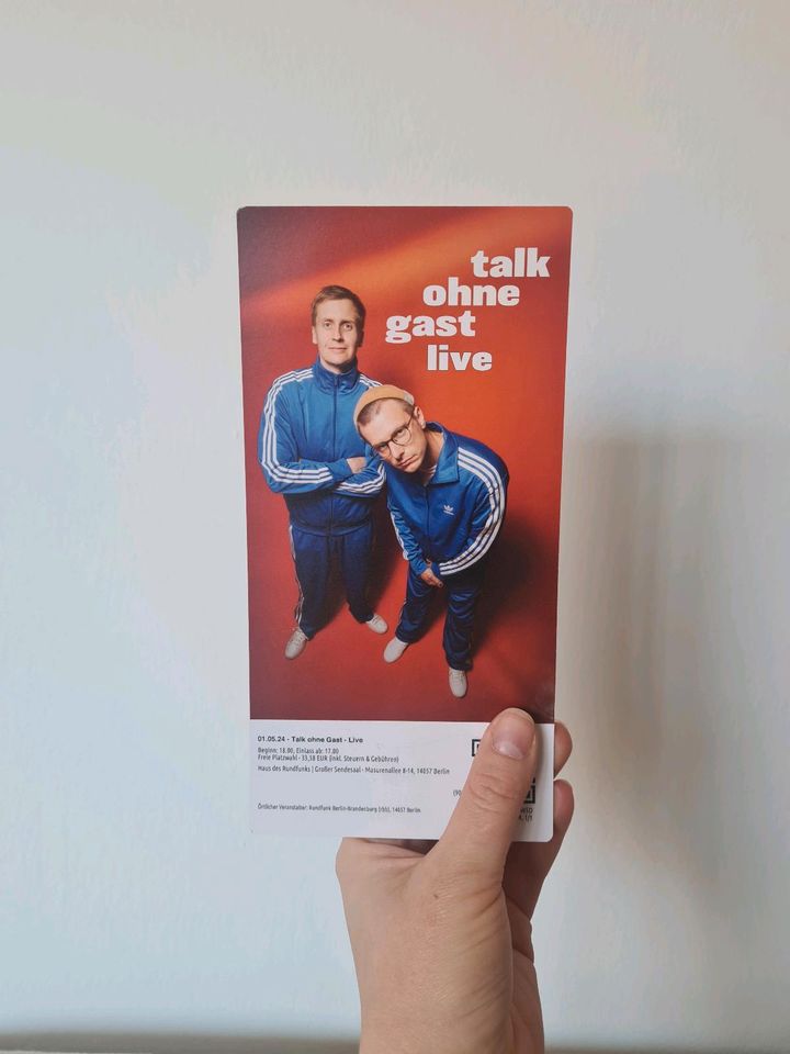 Ticket für Talk ohne Gast live in Berlin