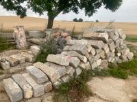 Bordsteine Naturstein Borde Granit Palisaden Säulen Treppenstufe Güstrow - Landkreis - Teterow Vorschau