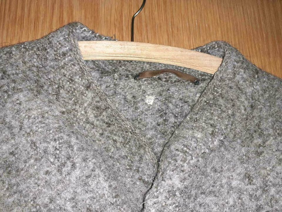 Vintage-Jacke, gefilzt und gewalkt; Größe M in Würzburg