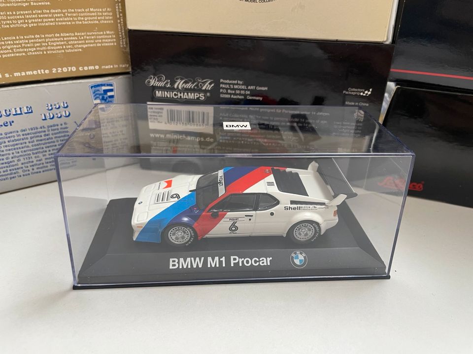 Minichamps Piquet 6# BMW M1 Procar 1:43 Modellauto in Hamburg