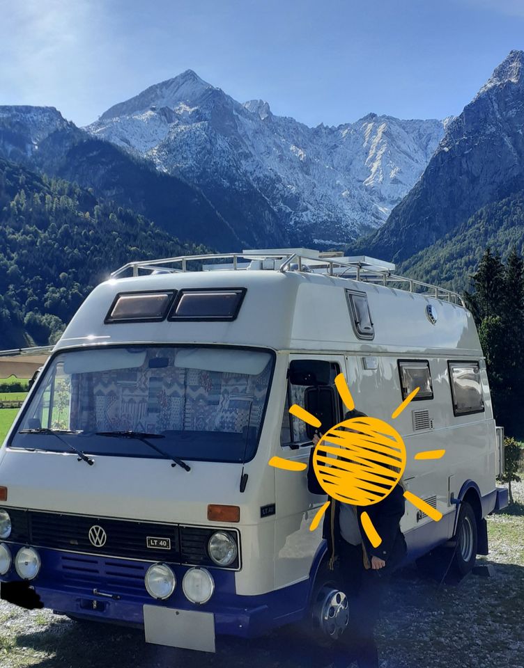 VW LT 40 (abgelastet auf 3,5 Tonnen) Wohnmobil mit H-Kennzeichen in Hauenstein