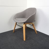 Naughtone Always Design Stuhl | Grau Gepolstert | Holz Emsbüren - Mehringen Vorschau