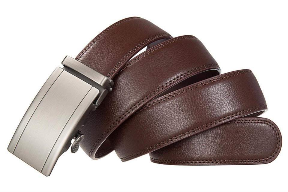Echt Leder Gürtel Herren braun Ledergürtel Herrengürtel in Darmstadt