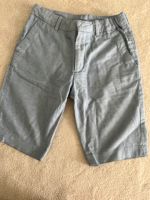 Stoff Bermuda Short jungen hose blau strukturiert 140 H&M Hannover - Döhren-Wülfel Vorschau