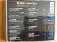 CD Triumph der Oper: Carmen, Zauberflöte, Fidelio, Butterfly... Nordrhein-Westfalen - Sankt Augustin Vorschau