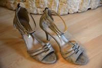 Tamaris Highheels, Gr. 40, hellgrau/silber, top Berlin - Steglitz Vorschau