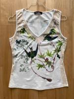 Marc Cain Top, Kolibri / Schwalben u Tüll, Tanktop Wiesbaden - Biebrich Vorschau