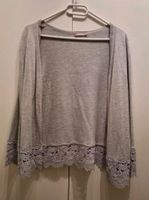 Orsay Strickjacke Jscke Cardigan Spitze Gr M grau Rheinland-Pfalz - Hatzenport Vorschau