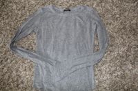 Brandy Melville-Shirt basic grau,gerippt, one size Niedersachsen - Vechelde Vorschau