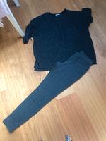 Calzedonia graue Leggin Gr.M + Zara Pulli Oversize  Homeware Bayern - Bamberg Vorschau