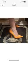 Super schöne  Zara Pumps orange  Gr. 39 Niedersachsen - Oldenburg Vorschau