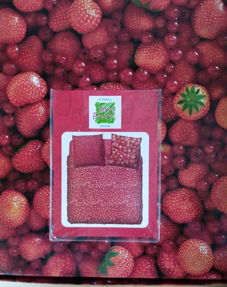 Bassetti Bettwäsche 135 x 200 Tutti Frutti la Natura Erdbeeren in Landau in der Pfalz