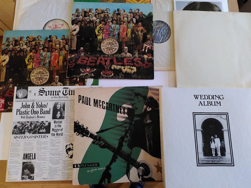 Beatles  Lennon  McCartney versch. LPs in Bomlitz