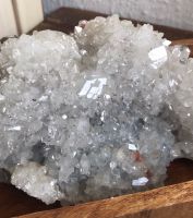 Edelstein Druse  TOP Mineralien Stufe Stilbit Apophyllit Kristall Sachsen - Torgau Vorschau