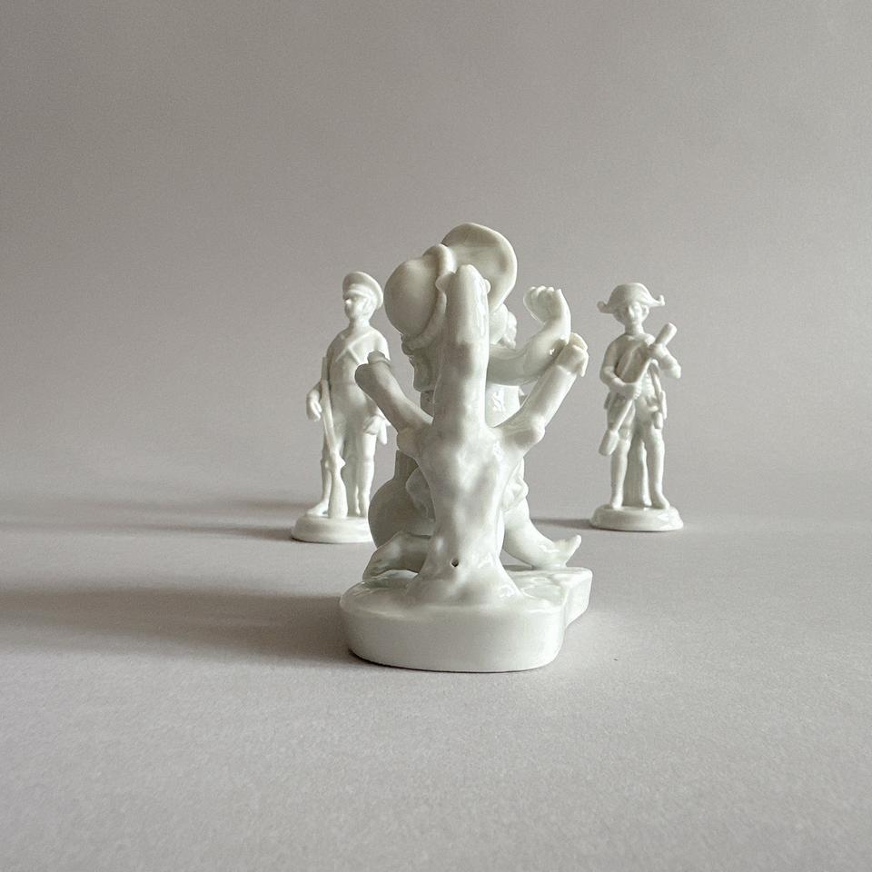 Volkstedt Porzellanfiguren 4er-Set – Klassische Sammlerstück in Backnang