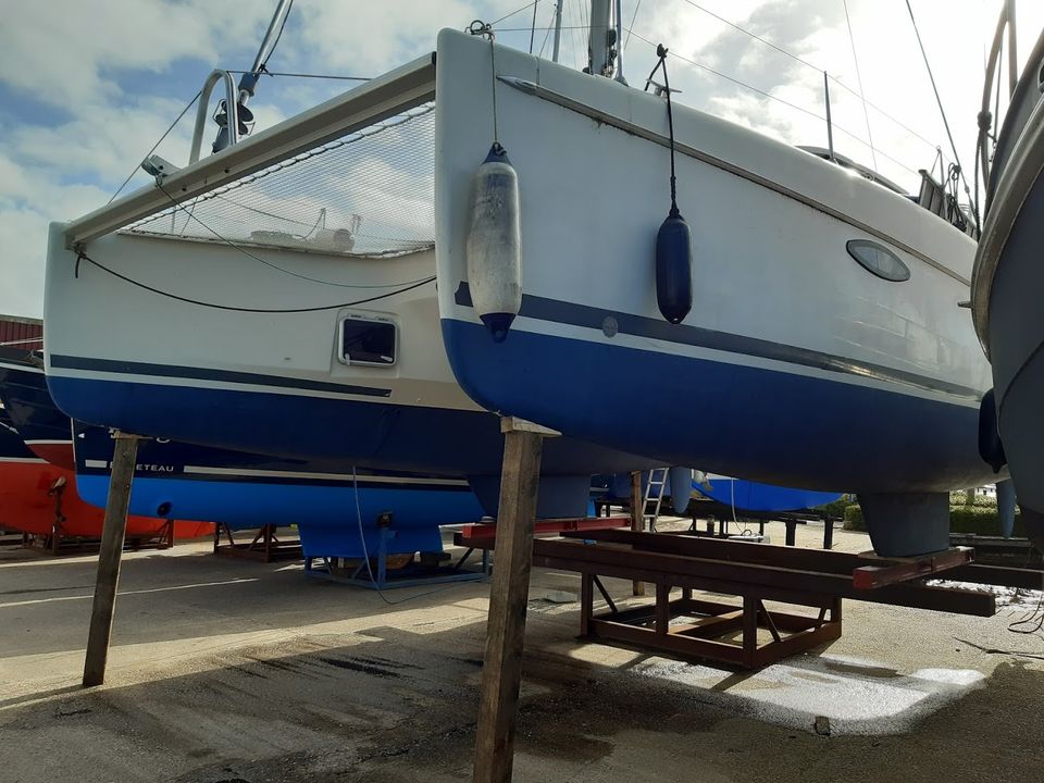 Trimaran Kat Dragonfly Farrier Kaufberatung Training Überführung in Goch