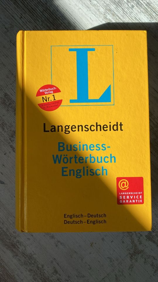 Business Wörterbuch Englisch Deutsch in Dresden