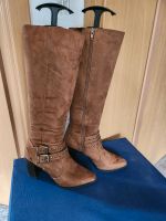 Stiefel Wildlederoptik 36 cognacfarben Brandenburg - Neuenhagen Vorschau