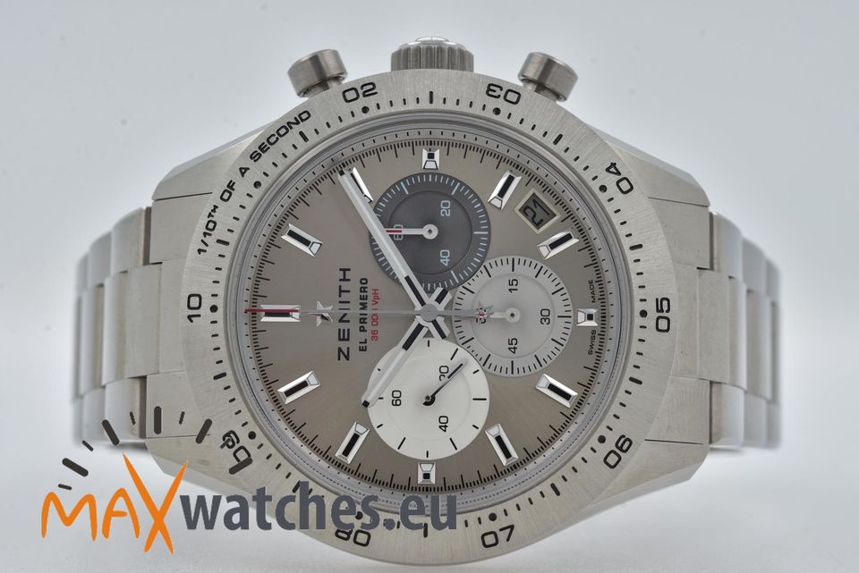 Zenith El Primero Chronomaster Sport Chronograph Silver Dial Tita in Iffezheim