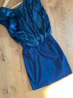 Kleid mit Pailletten, blau, XS, nur einmal getragen, vero moda Niedersachsen - Celle Vorschau