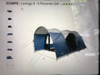 4 PERSONENZELT OCAMPO-LAMEGO4 MALOJE BLUE NEU OVP Lübeck - Moisling Vorschau