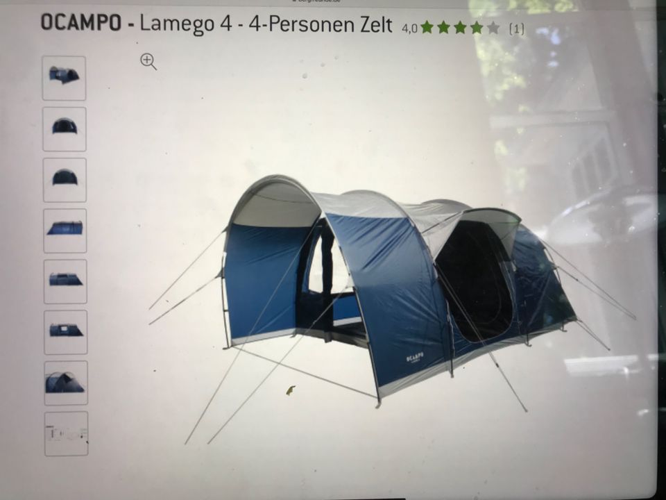 4 PERSONENZELT OCAMPO-LAMEGO4 MALOJE BLUE NEU OVP in Lübeck