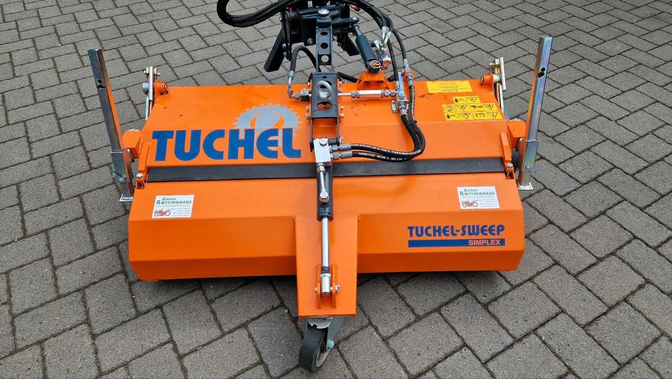 Tuchel Simplex 120 Kehrmaschine, Kleintraktor, Neuwertig in Damme