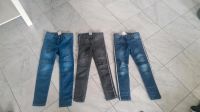 3 Hosen/Jeanshosen stretch/skinny blau&grau Gr.122 Baden-Württemberg - Weinsberg Vorschau