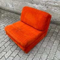 Sessel ausklappbar Liege vintage space age 70er orange München - Altstadt-Lehel Vorschau