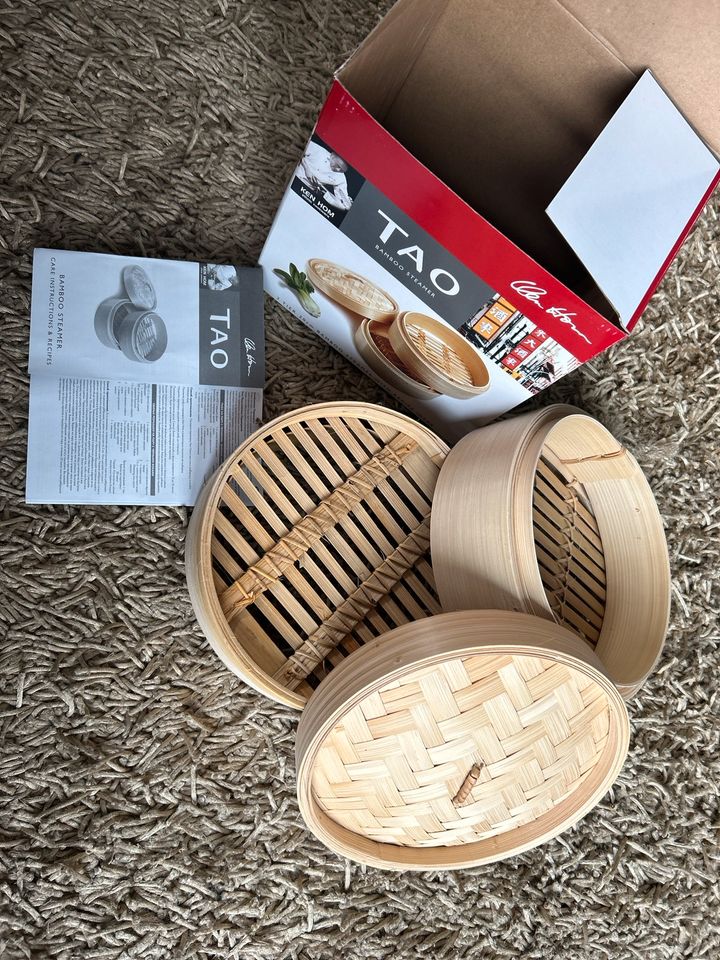 TAO Bamboo Steamer Ken Hom 20 cm 2-stufig in Rheinland-Pfalz - Kettig |  eBay Kleinanzeigen ist jetzt Kleinanzeigen