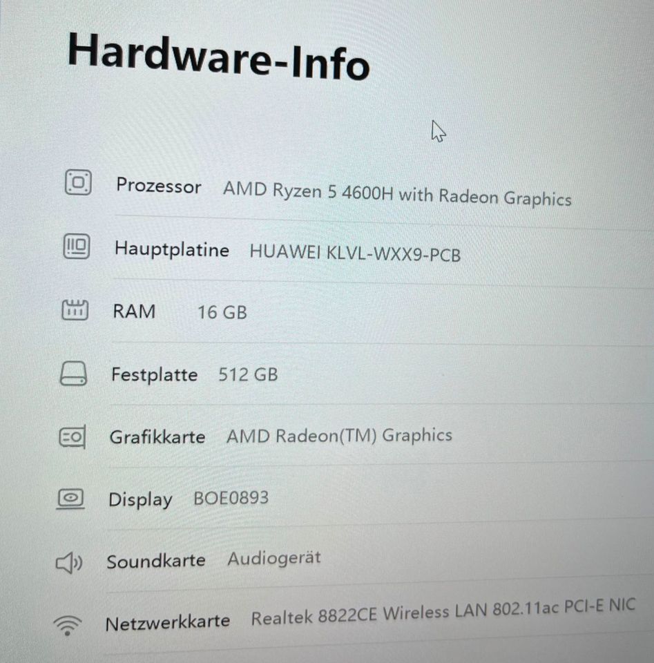 Huawei Matebook 14 | Ryzen 5 4600 | 16gb RAM | 512gb SSD | Laptop in Augsburg