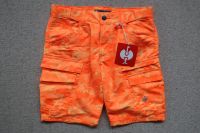 Engelbert Strauss Cargo Shorts camo Camouflage neon orange 50 Hessen - Niddatal Vorschau