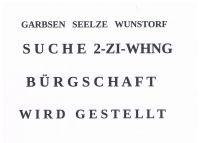 SUCHE 2-Zi-Whg Nordwestliche Region Hannover Niedersachsen - Garbsen Vorschau