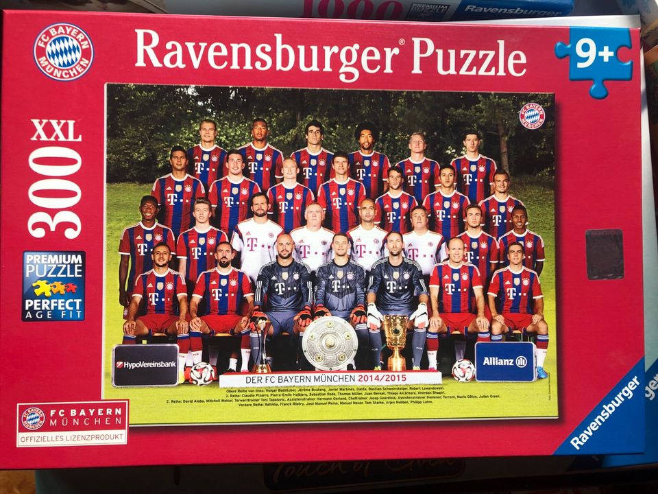 FC Bayern München Puzzle von Ravensburger in Fronreute