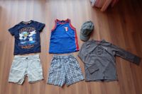 TOP - 6 tlg. Kleiderpaket 98 104, Sommer, T-Shirt, kurze Hose Baden-Württemberg - Renningen Vorschau