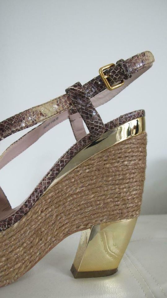 Hammer MIU MIU Wedges / Plateau Sandaletten Gr. 37 TOP NP 800,-€ in Starnberg