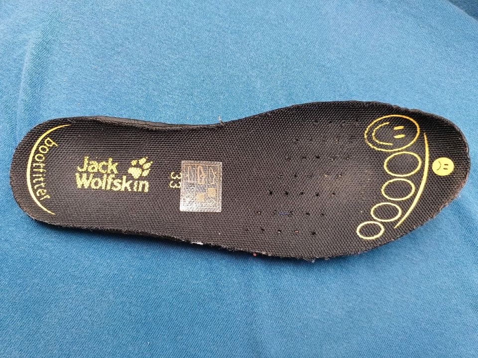 Jack Wolfskin Trekkingschuhe Wanderschuhe Größe 33 schwarz in Sulzbach-Rosenberg