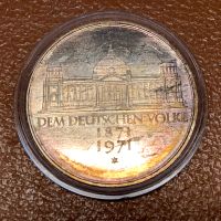 5 DM Gedenkmünze 100 Jahre Deutsches Reich 1971 Silber 625 Berlin - Spandau Vorschau