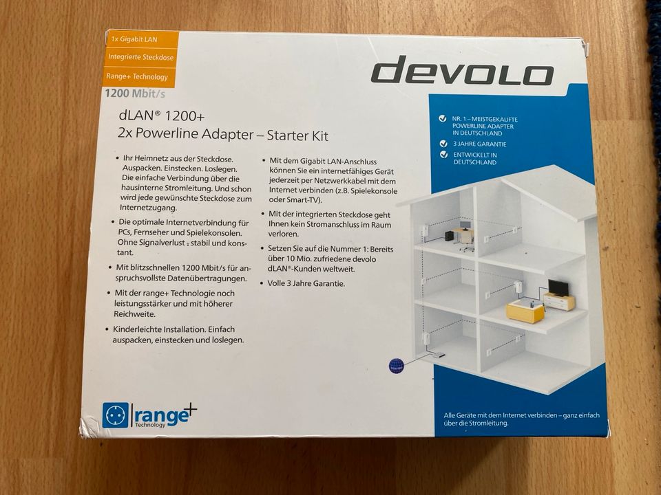 devolo Poweline LAN 1200+ Starter Kit in Halle