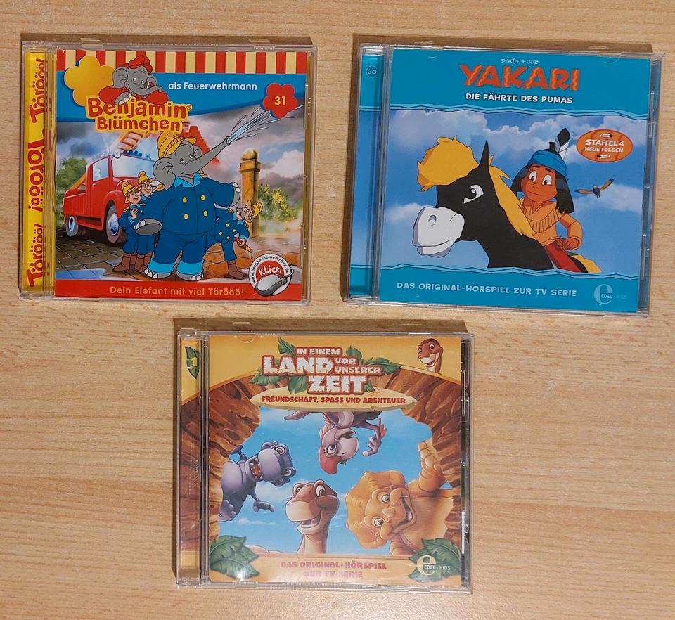 CD Yakari Benjamin Blümchen In einem Land vor unserer Zeit in Schkölen