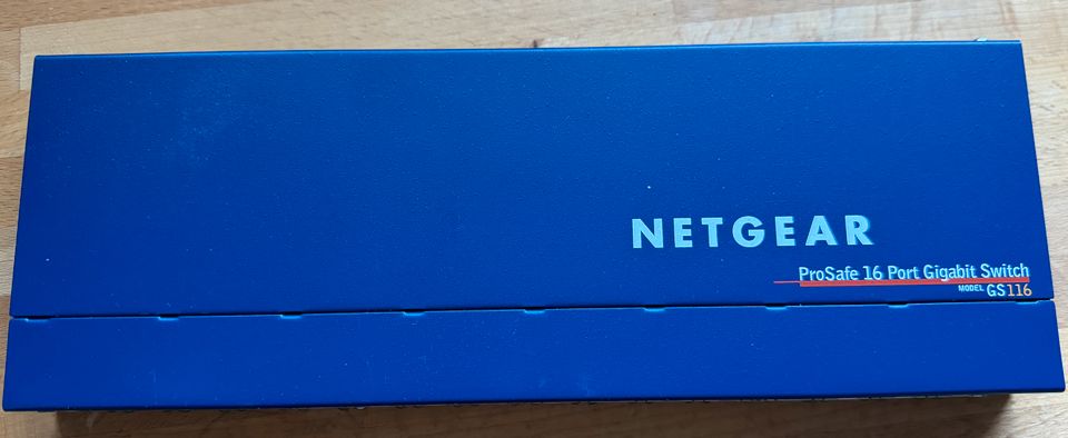 Netgear Switch ProSafe16 Port Gigabit GS116 v2 in Hamburg