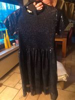 Kleid Mädchenkleid dunkelblau Pailletten Größe 158 Essen - Altenessen Vorschau